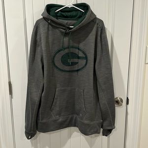 47 Forward Green Bay Packers polyester hoodie, extra large